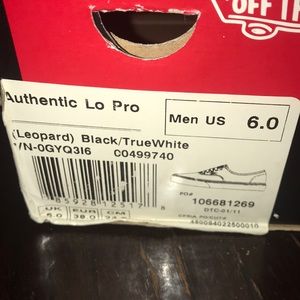 🧡🧡Leopard Vans🧡🧡